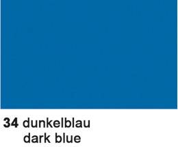 URSUS Transparentpapier 70x100cm 2541434 42g, dunkelblau