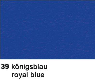 Tonzeichenpapier 50x70cm 130g, königsblau URSUS 2232239
