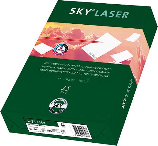 Laser Papier A4 80g, weiss 500 Blatt SKY 88054780